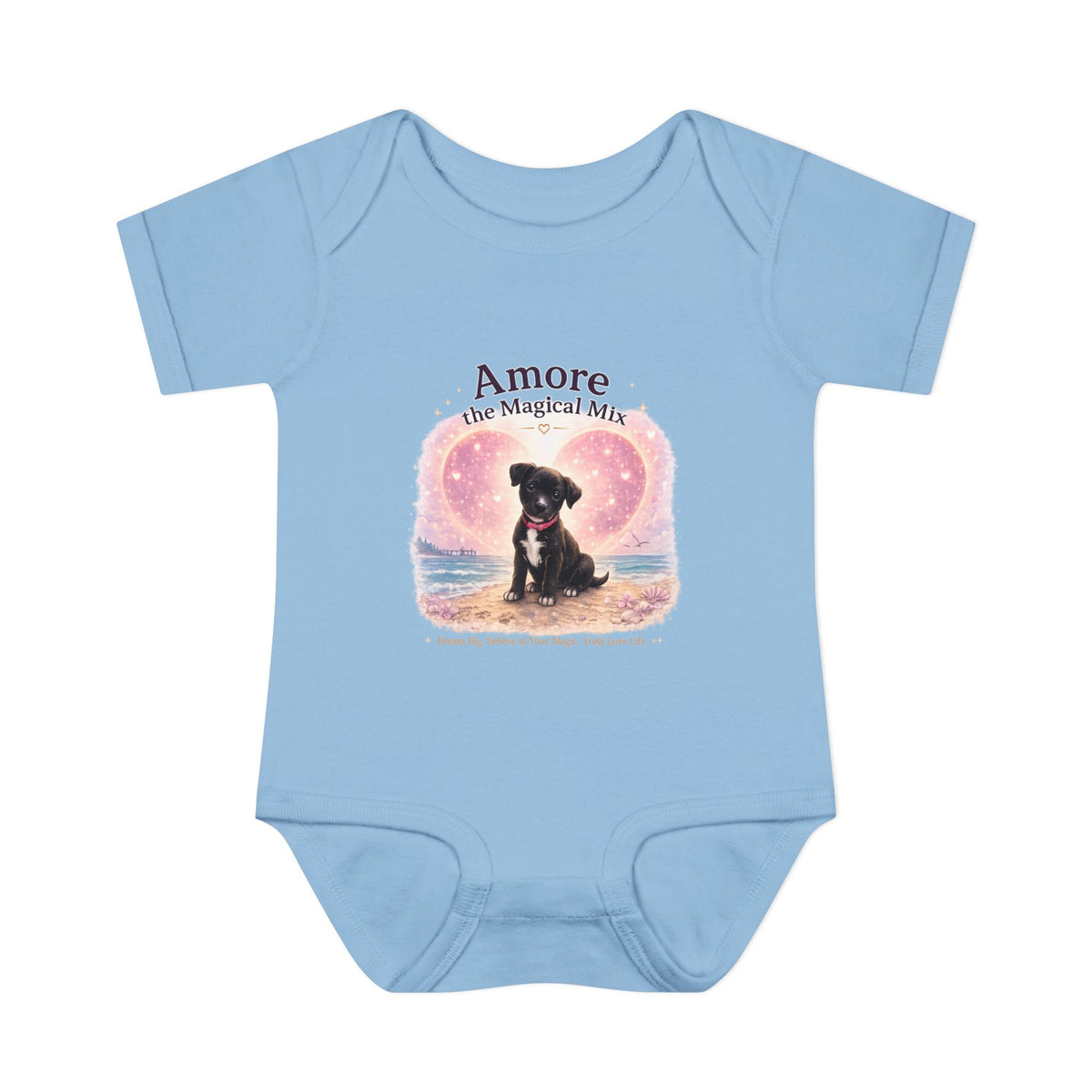 Infant Bodysuit Amore the Magical Mix Character Sunset