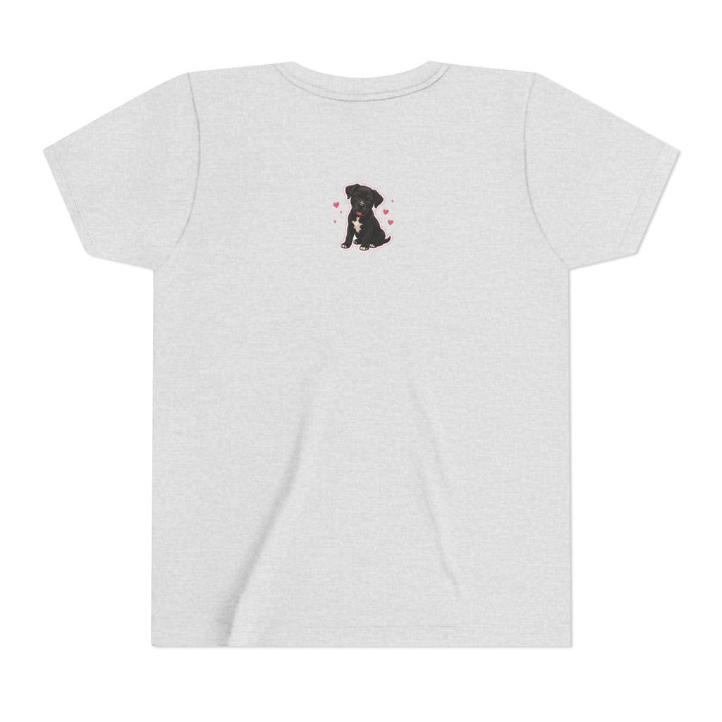 Youth Girls Smart and Sassy Pink & Purple Amore Graphic T-Shirt
