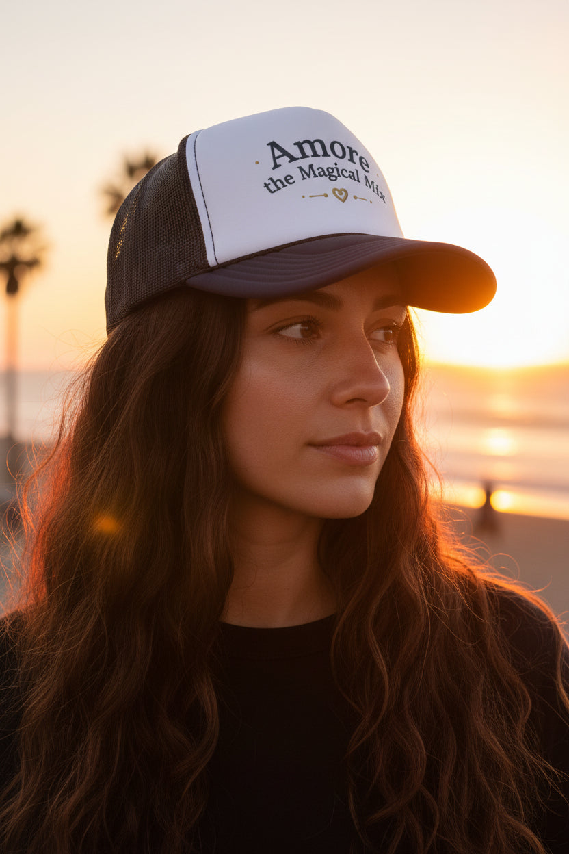 Amore Magical Mix Adult Foam Trucker Hat | Signature Logo