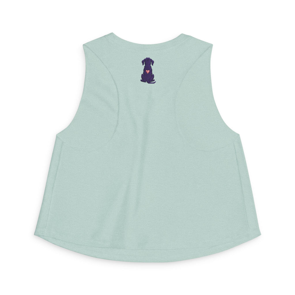 Women's Crop Top Amore Silhouette Relaxed Cropped
