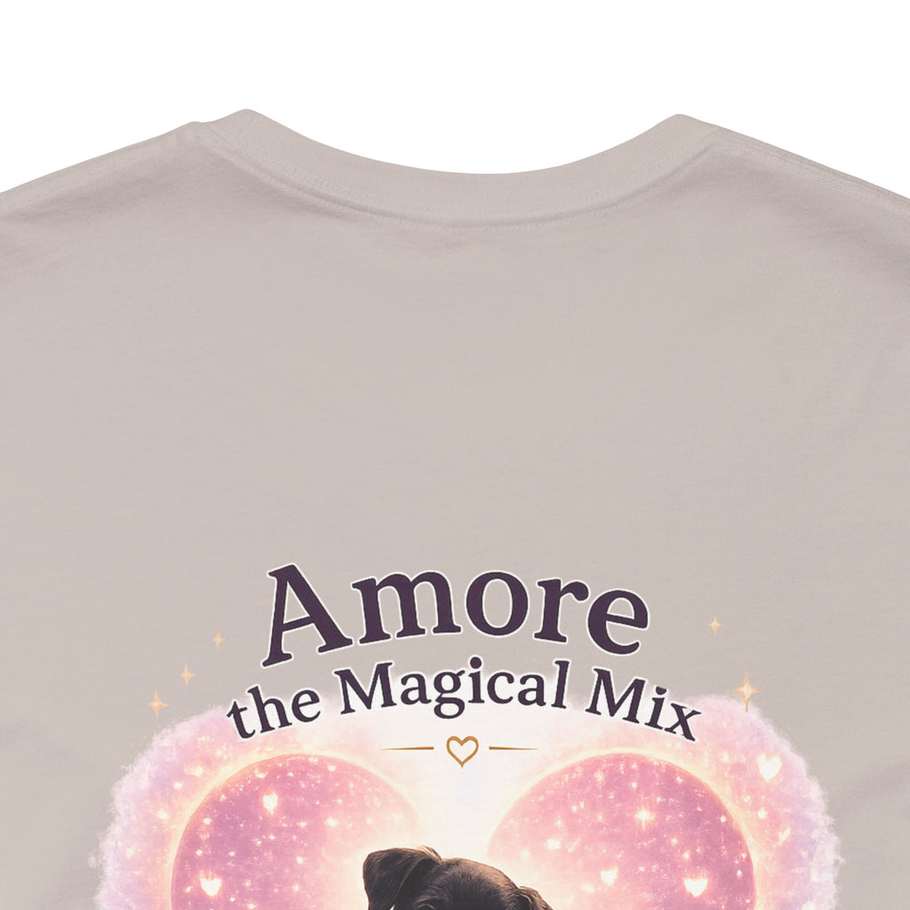 Adult T-Shirt Amore the Magical Mix Signature & Character Logos