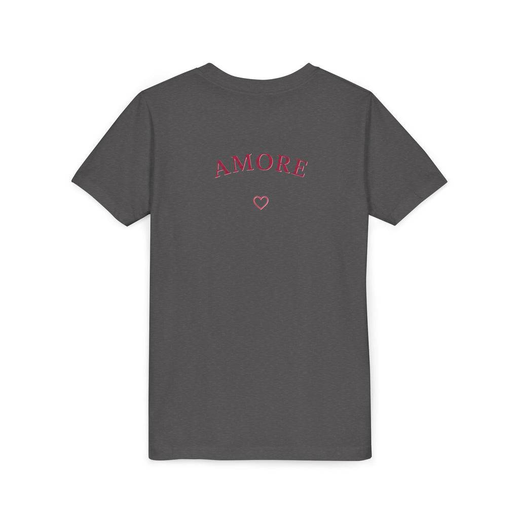 Amore Heart Graphic Youth T-Shirt