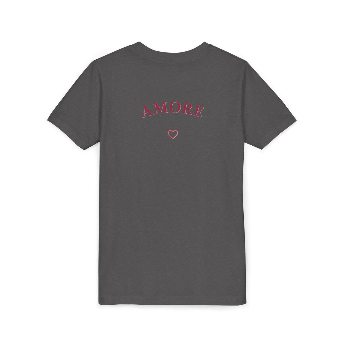 Amore Heart Graphic Youth T-Shirt