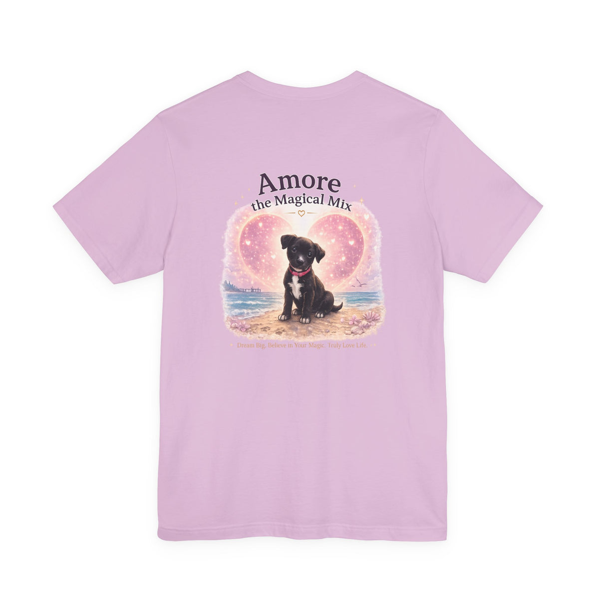 Adult T-Shirt Amore the Magical Mix Signature & Character Logos