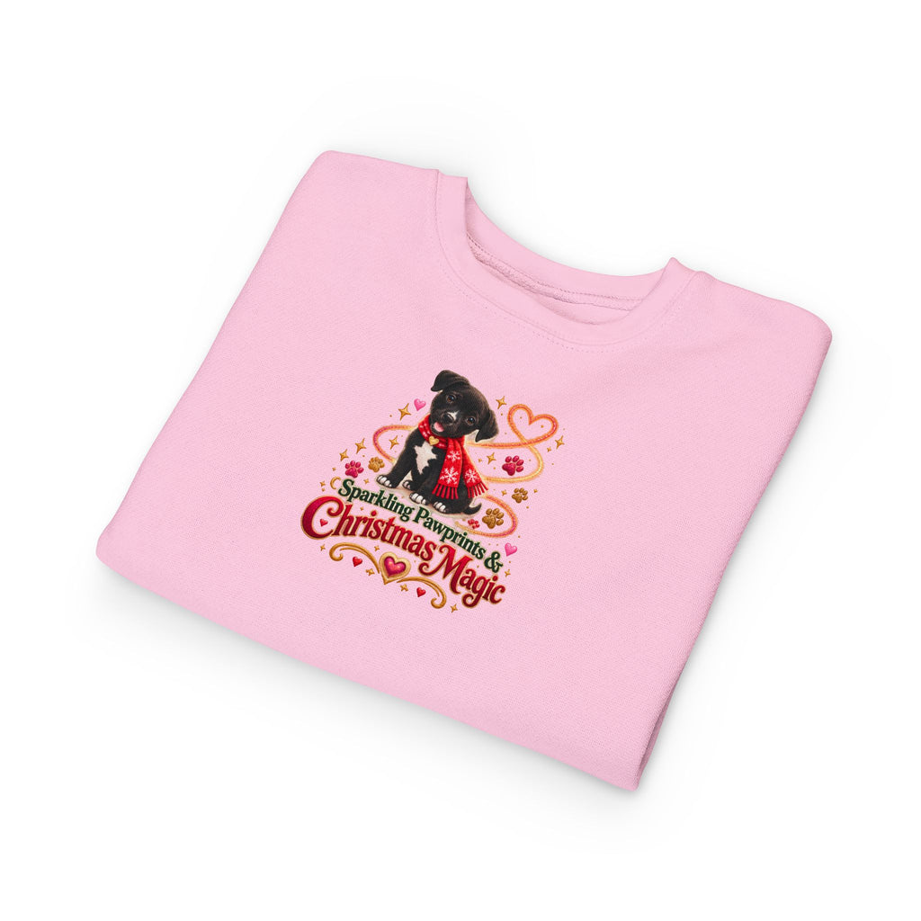 Toddler Christmas Magic Sparkling Pumpkin Sweatshirt