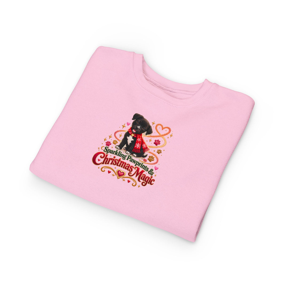 Toddler Christmas Magic Sparkling Pumpkin Sweatshirt