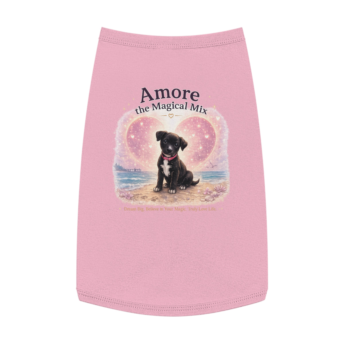 Dog Tank Amore the Magical Mix Character Logo