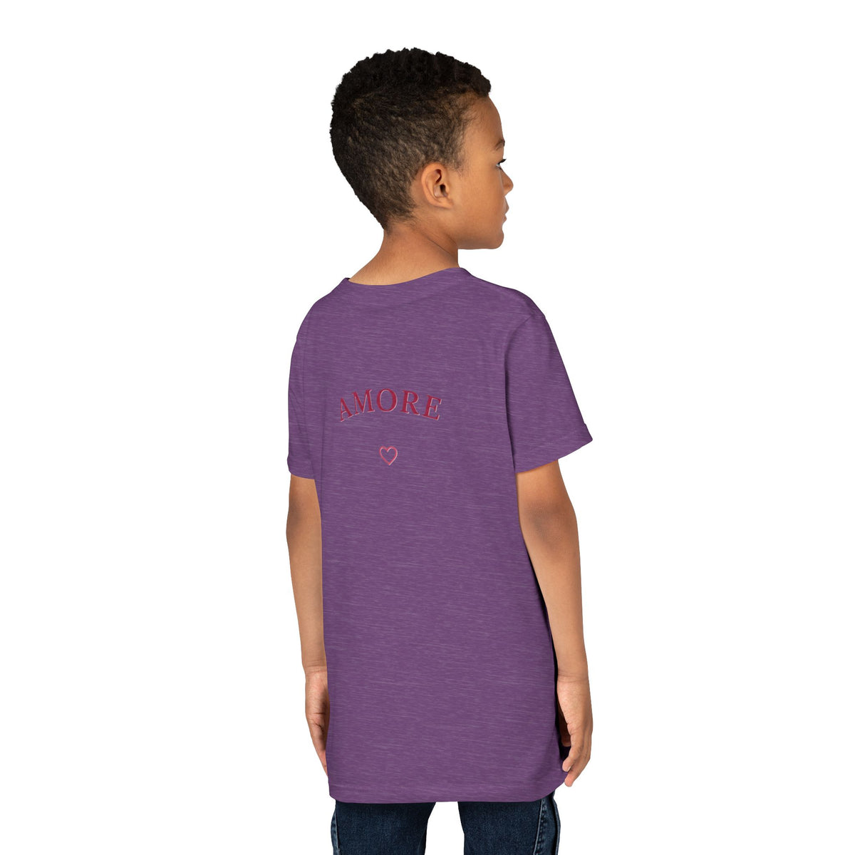 Amore Heart Graphic Youth T-Shirt