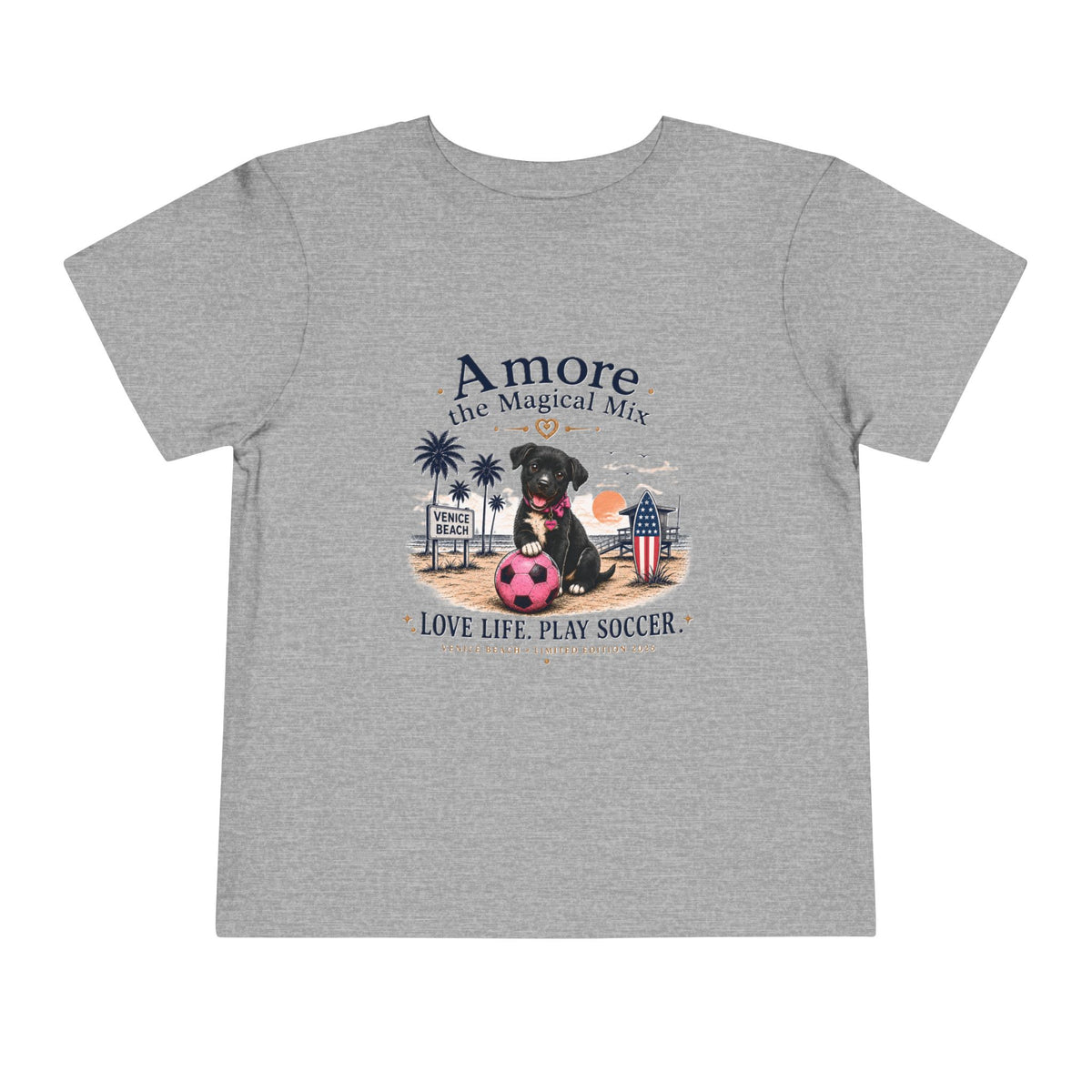 Toddler Soccer Cup 2026 Venice Beach "Amore the Magical Mix" Tee