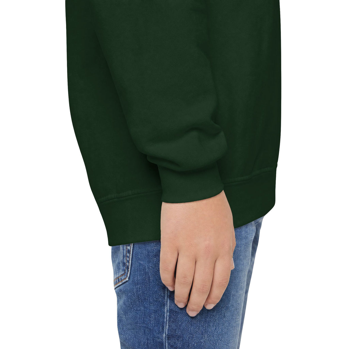 Youth Santa Paws Crewneck Sweatshirt - Dog Lover Design