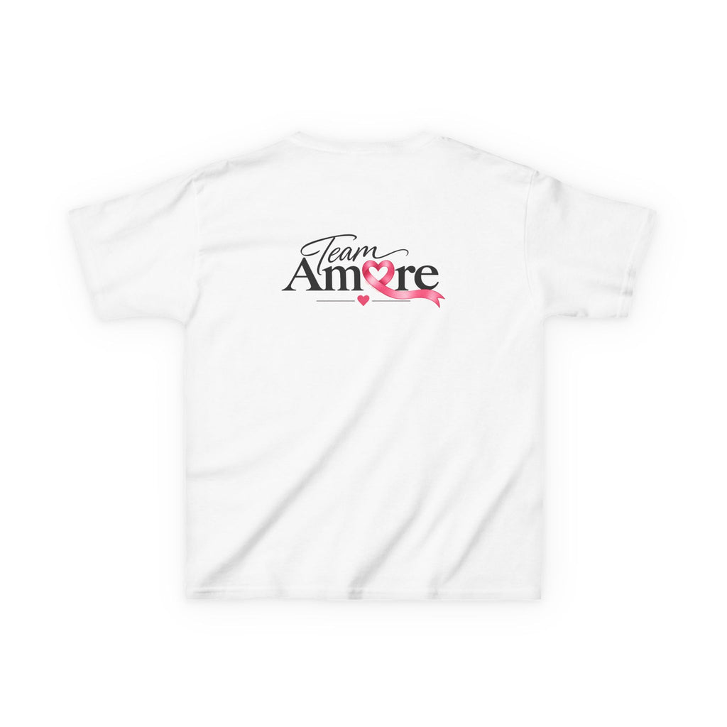 Kids Team Amore Heart Logo (Support Breast Cancer Awareness)