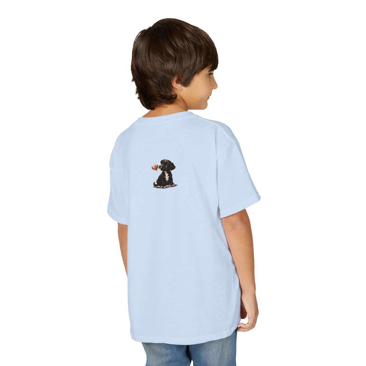 Kids Strawberry Fruit T-Shirt Amore Puppy Graphic