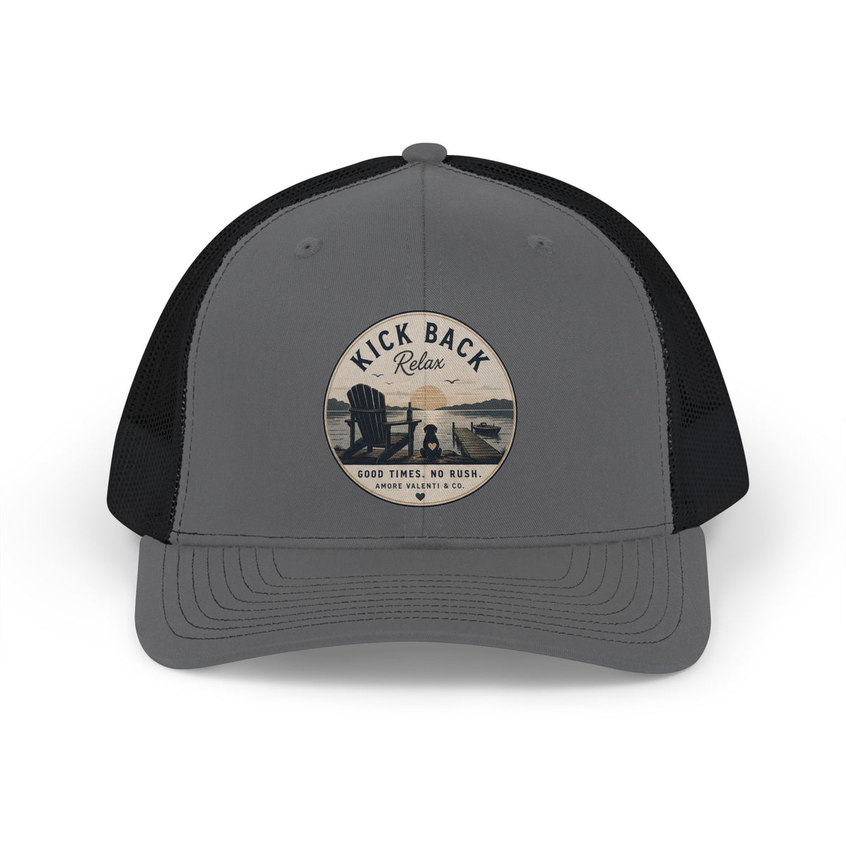 Unisex Adult Kick Back Relax Trucker Vintage Snapback Hat