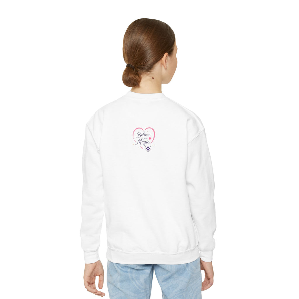 Youth Amore the Magical Mix Crewneck Sweatshirt | Character Logo
