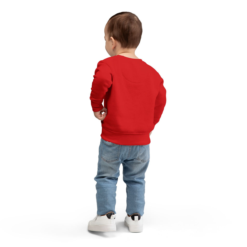 Toddler Sweatshirt - 'On the Nice(ish) List' Funny Christmas Kids Pullover
