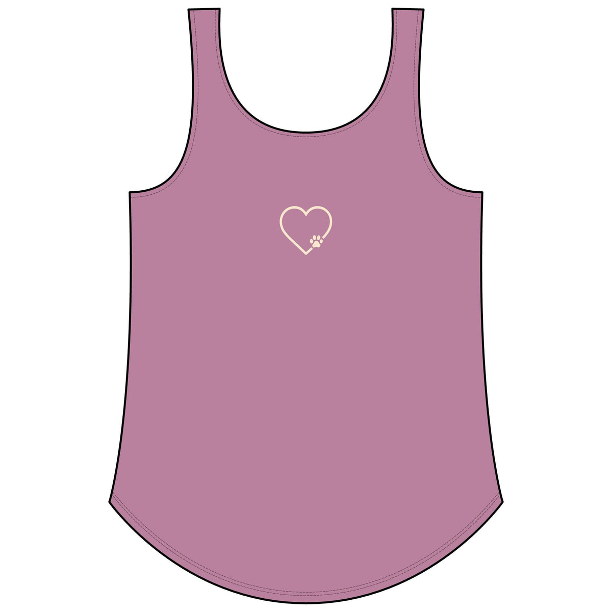 Women's Amore Valenti & Co. Heart Festival Tank Top