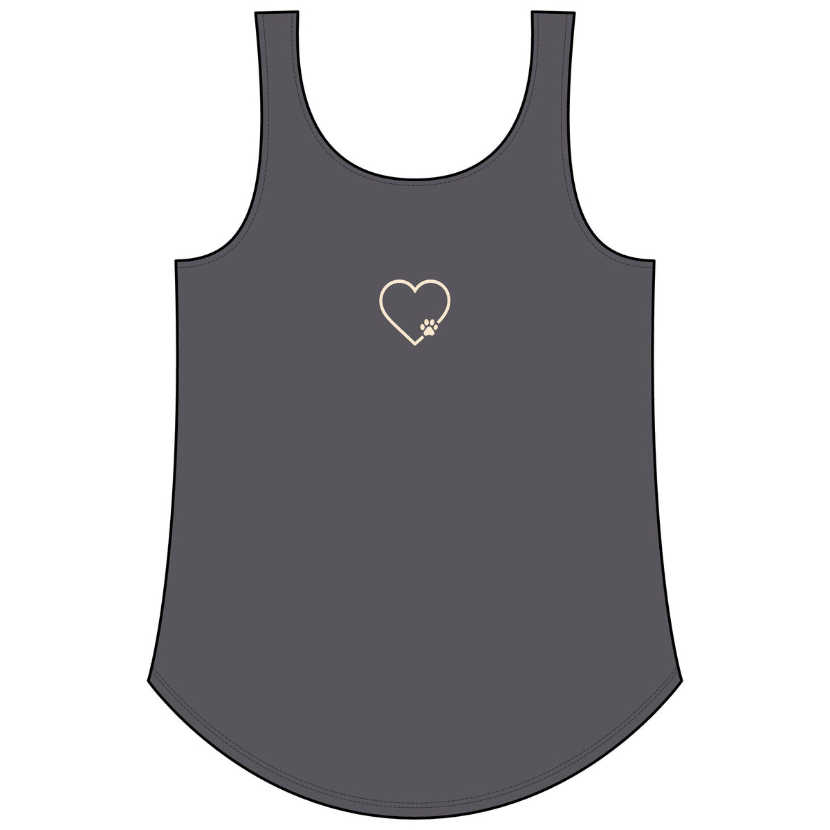 Women's Amore Valenti & Co. Heart Festival Tank Top