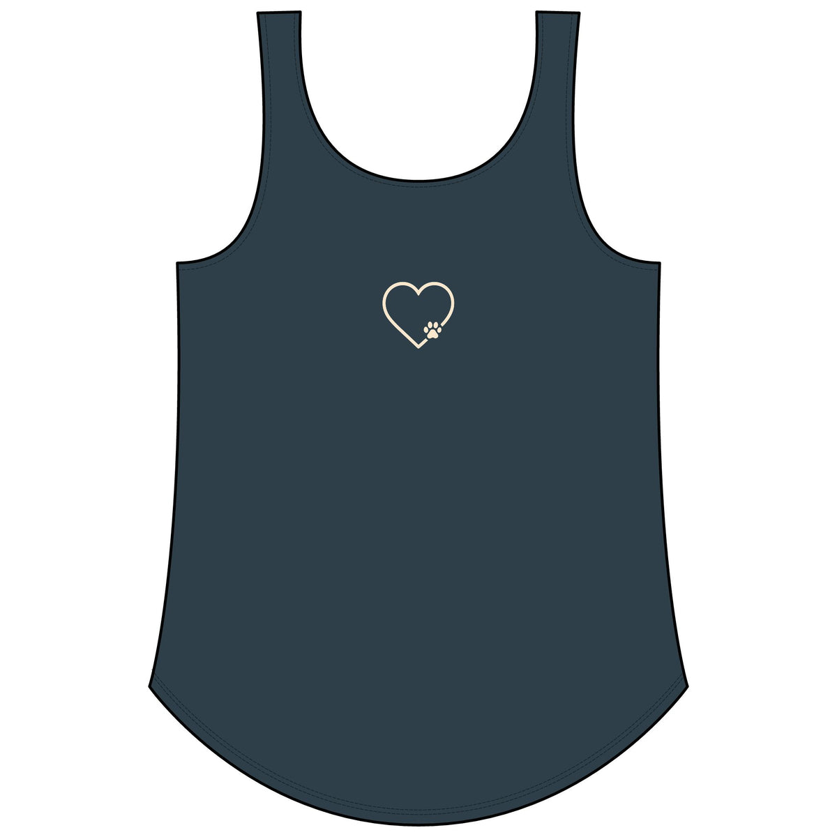 Women's Amore Valenti & Co. Heart Festival Tank Top