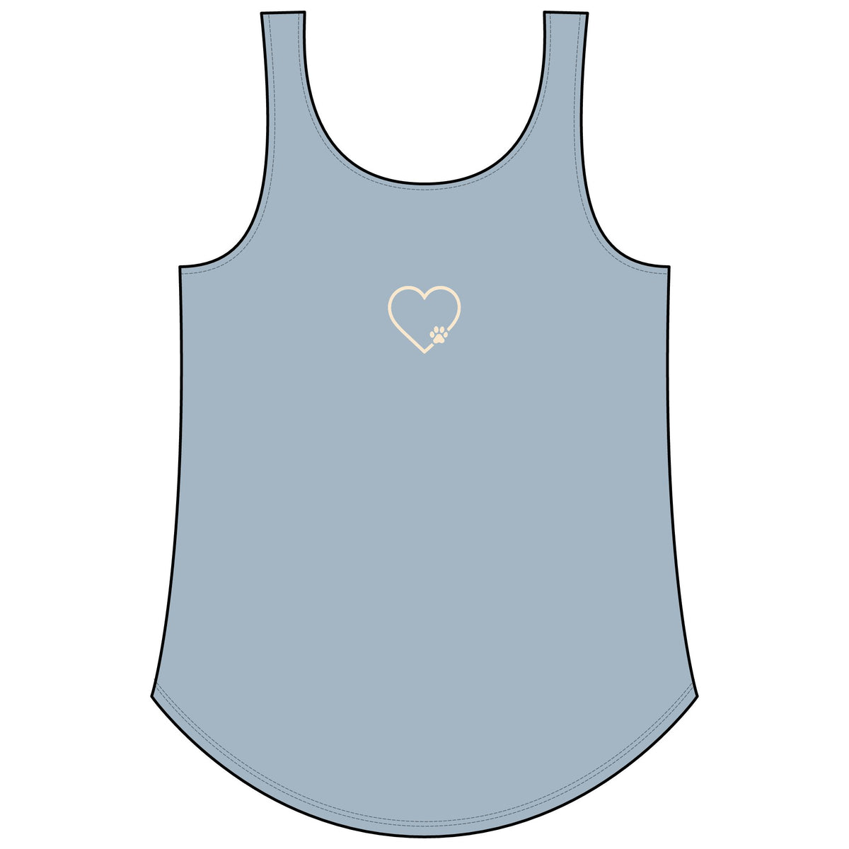 Women's Amore Valenti & Co. Heart Festival Tank Top