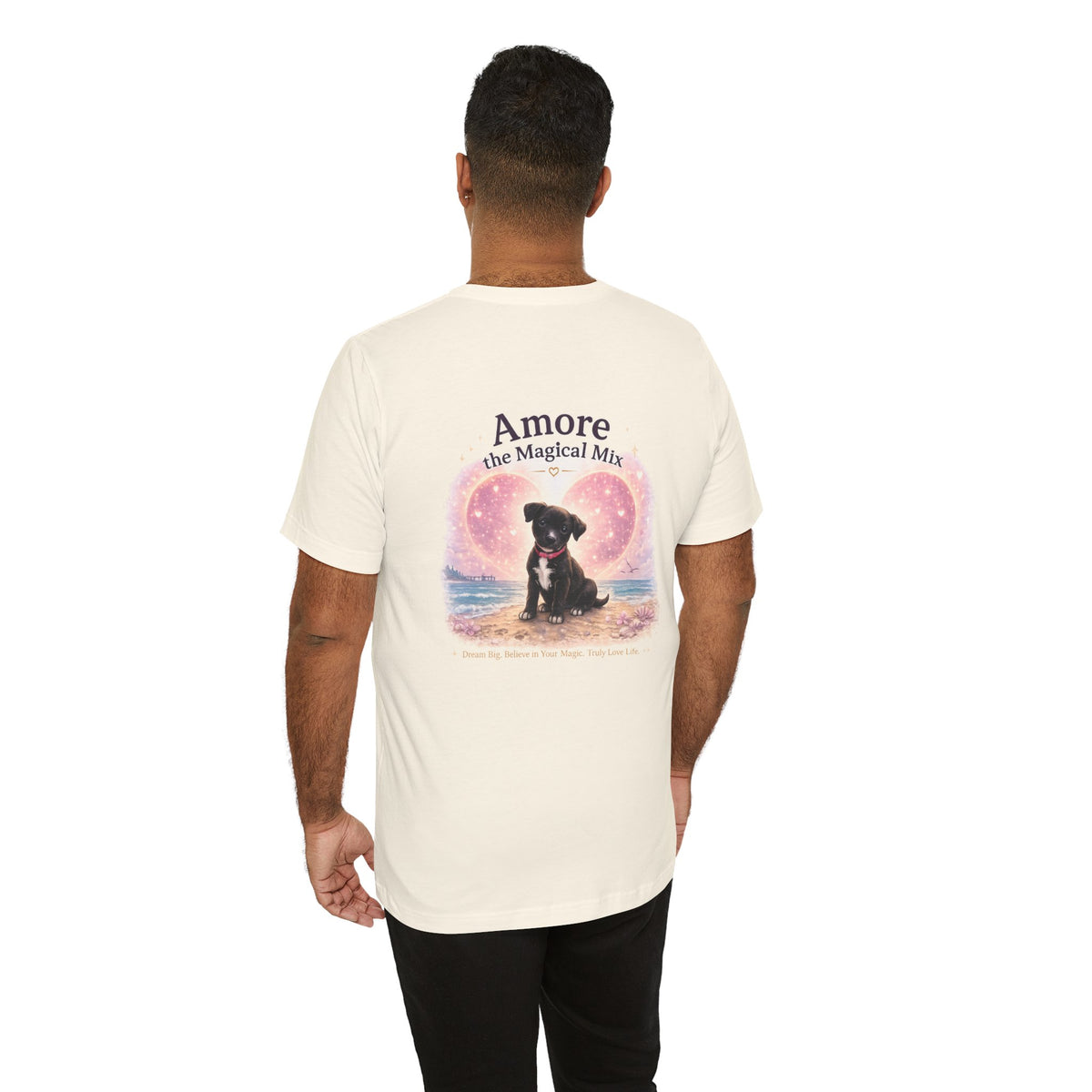 Adult T-Shirt Amore the Magical Mix Signature & Character Logos