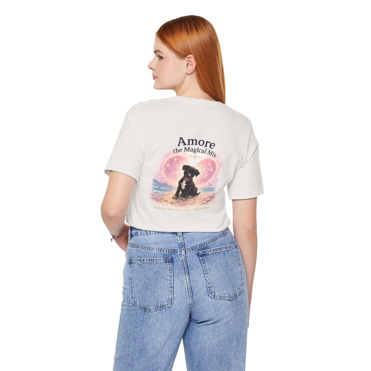 Adult T-Shirt Amore the Magical Mix Signature & Character Logos