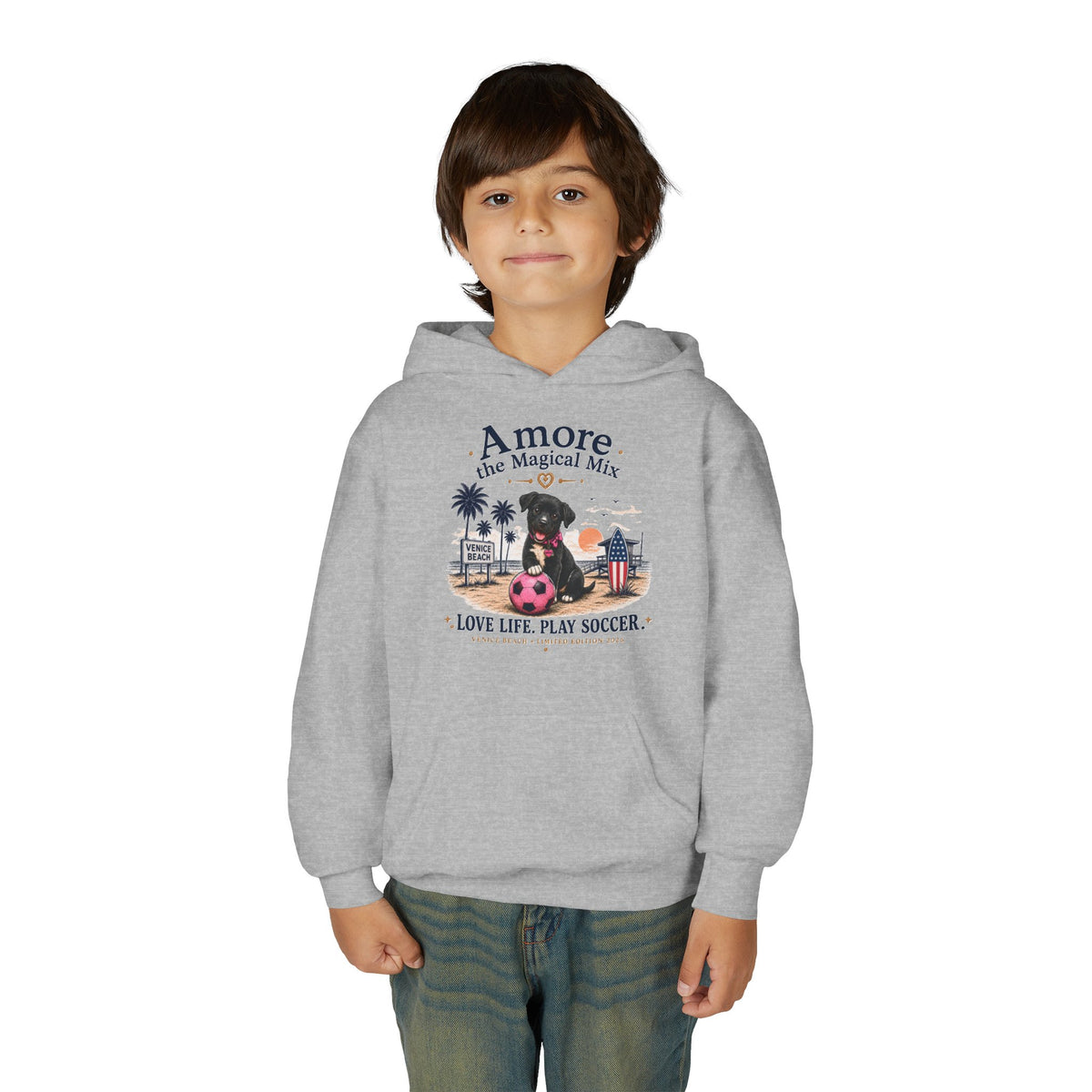 Youth Soccer Cup 2026 Venice Beach "Amore the Magical Mix" Hoodie