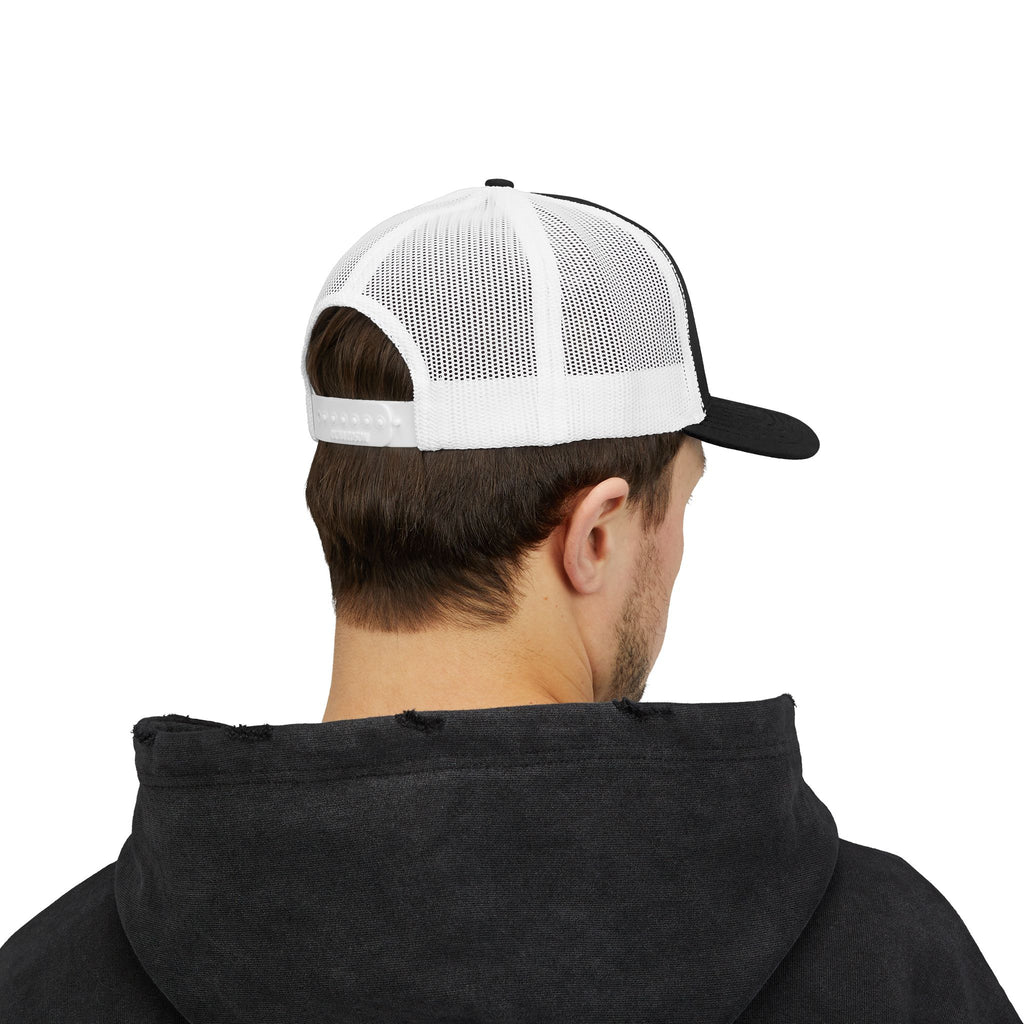 Adult Amore Venice Beach Graphic Trucker Cap | Embroidered Snapback