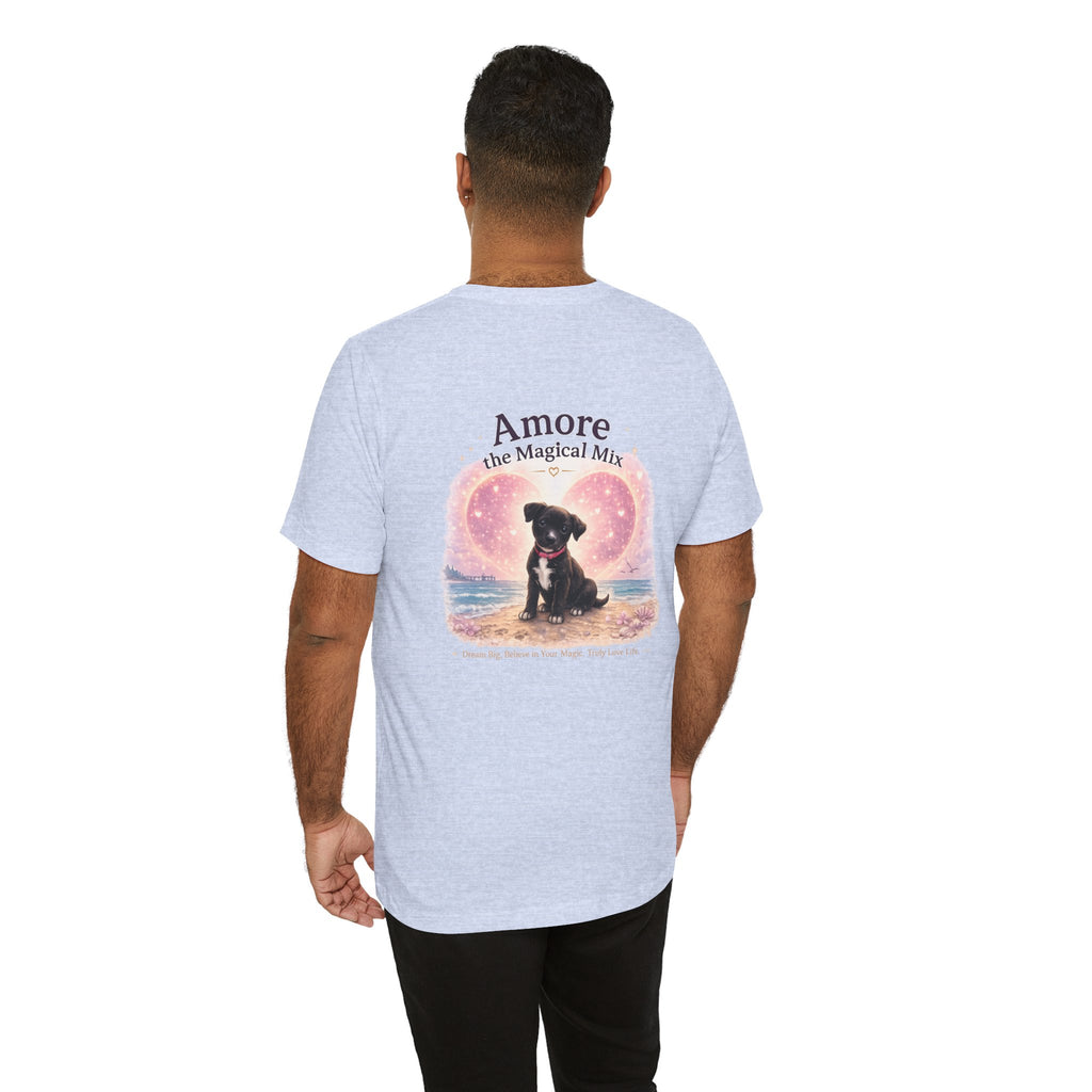 Adult T-Shirt Amore the Magical Mix Signature & Character Logos
