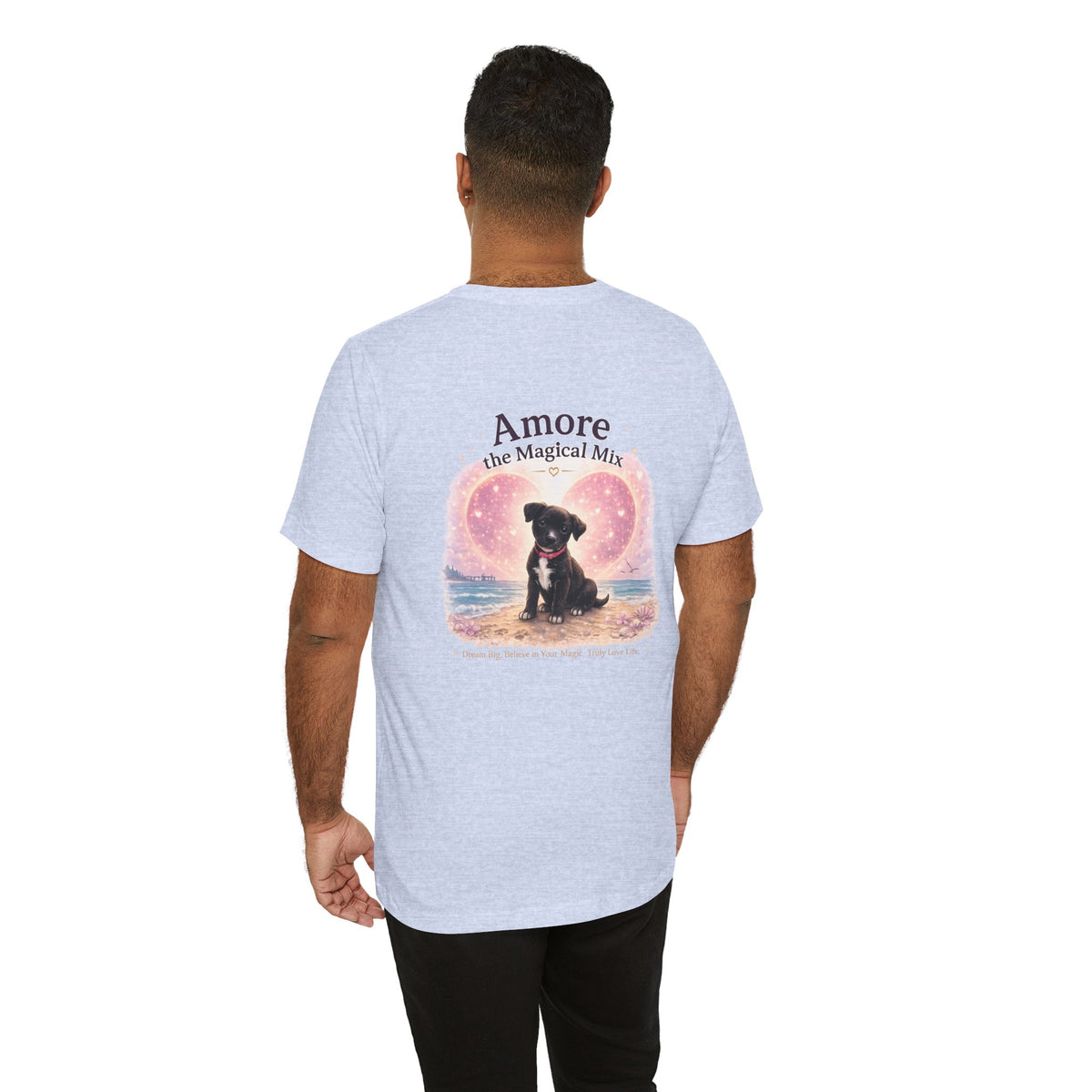 Adult T-Shirt Amore the Magical Mix Signature & Character Logos