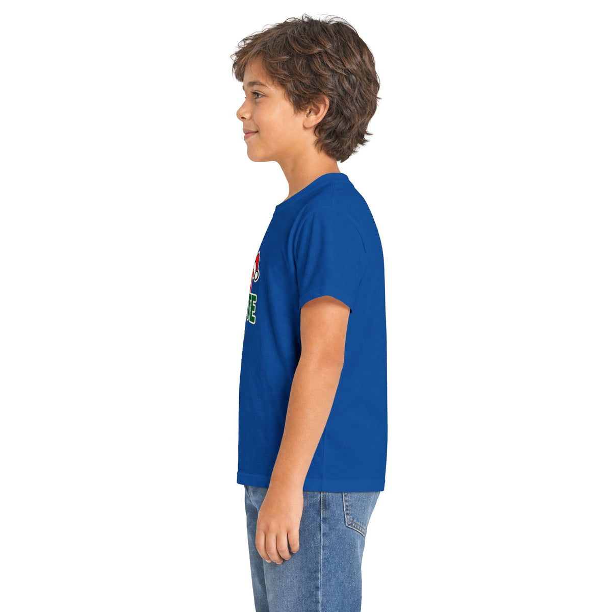 Kids Tee — "Santa's Favorite (ish)" Christmas Shirt