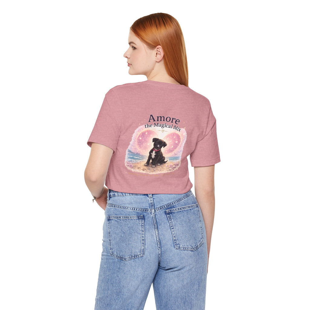 Adult T-Shirt Amore the Magical Mix Signature & Character Logos