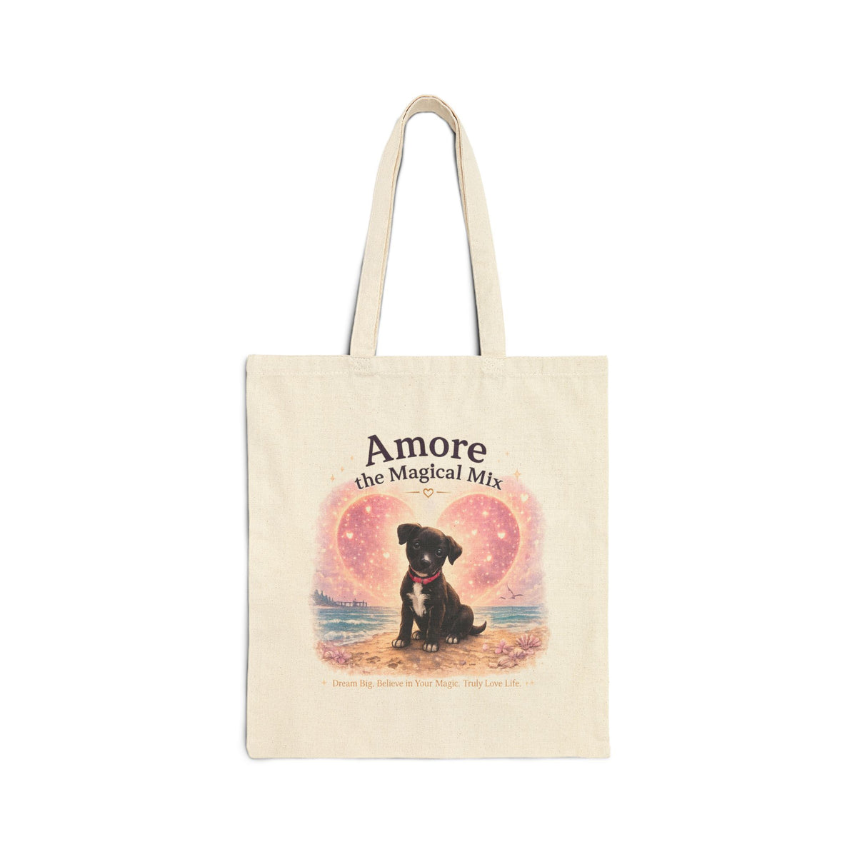 Canvas Tote Bag Amore the Magical Mix Character