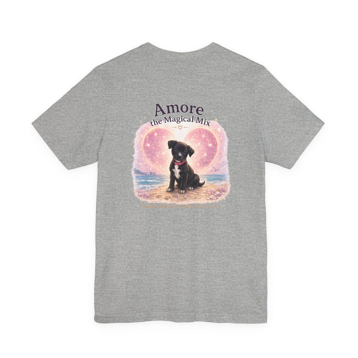 Adult T-Shirt Amore the Magical Mix Signature & Character Logos