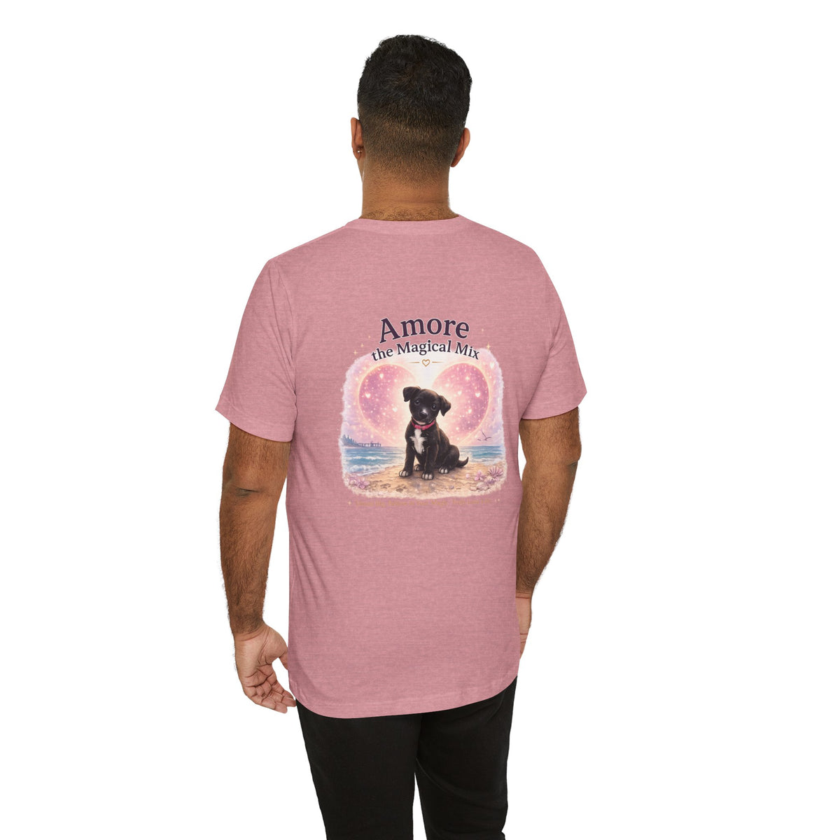 Adult T-Shirt Amore the Magical Mix Signature & Character Logos