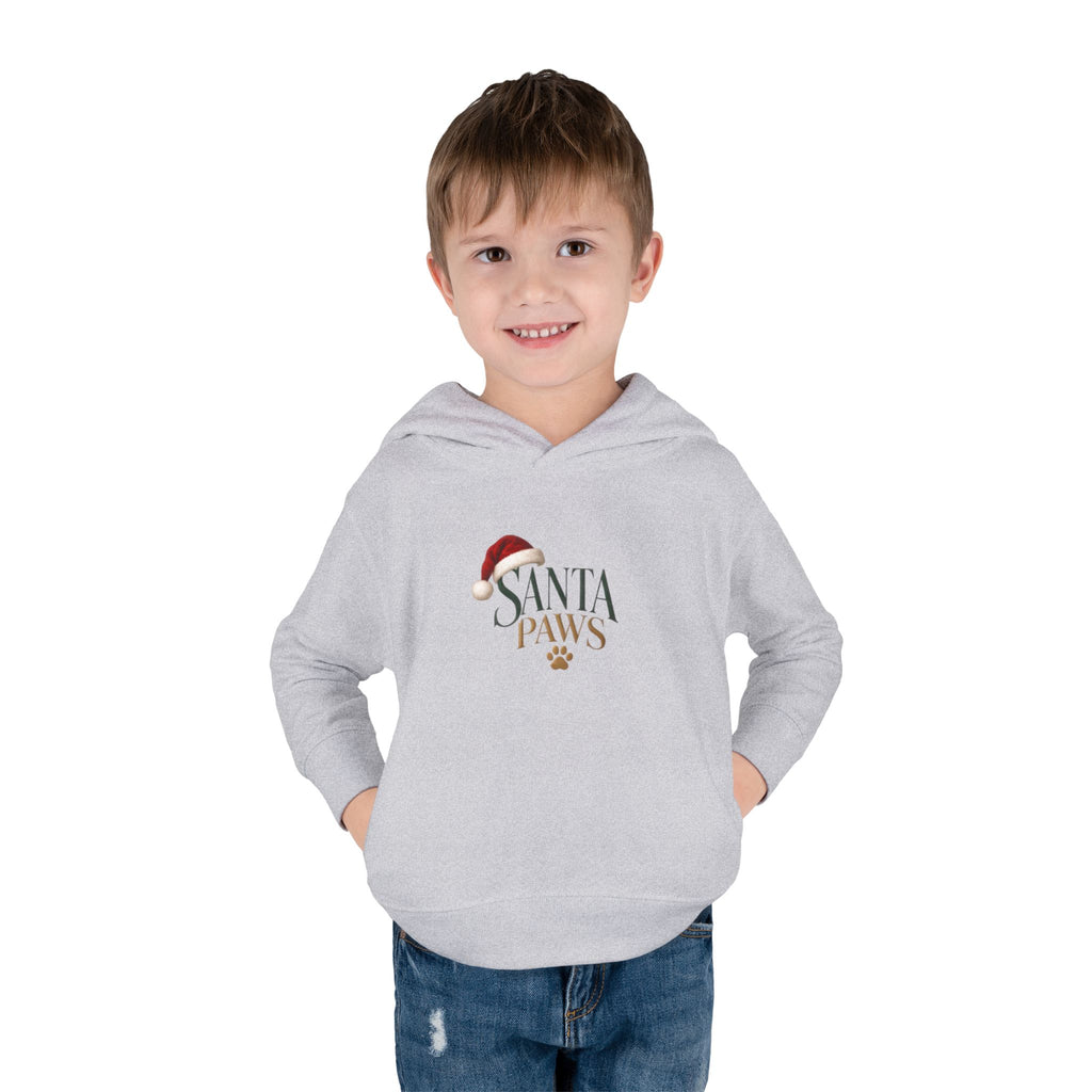 Santa Paws Toddler Christmas Hoodie