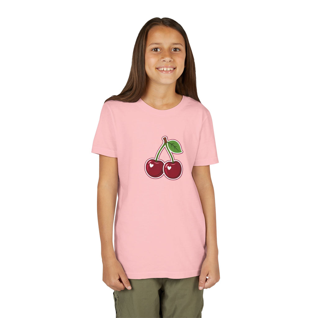 Youth Girls Cherry & Amore Graphic T-Shirt