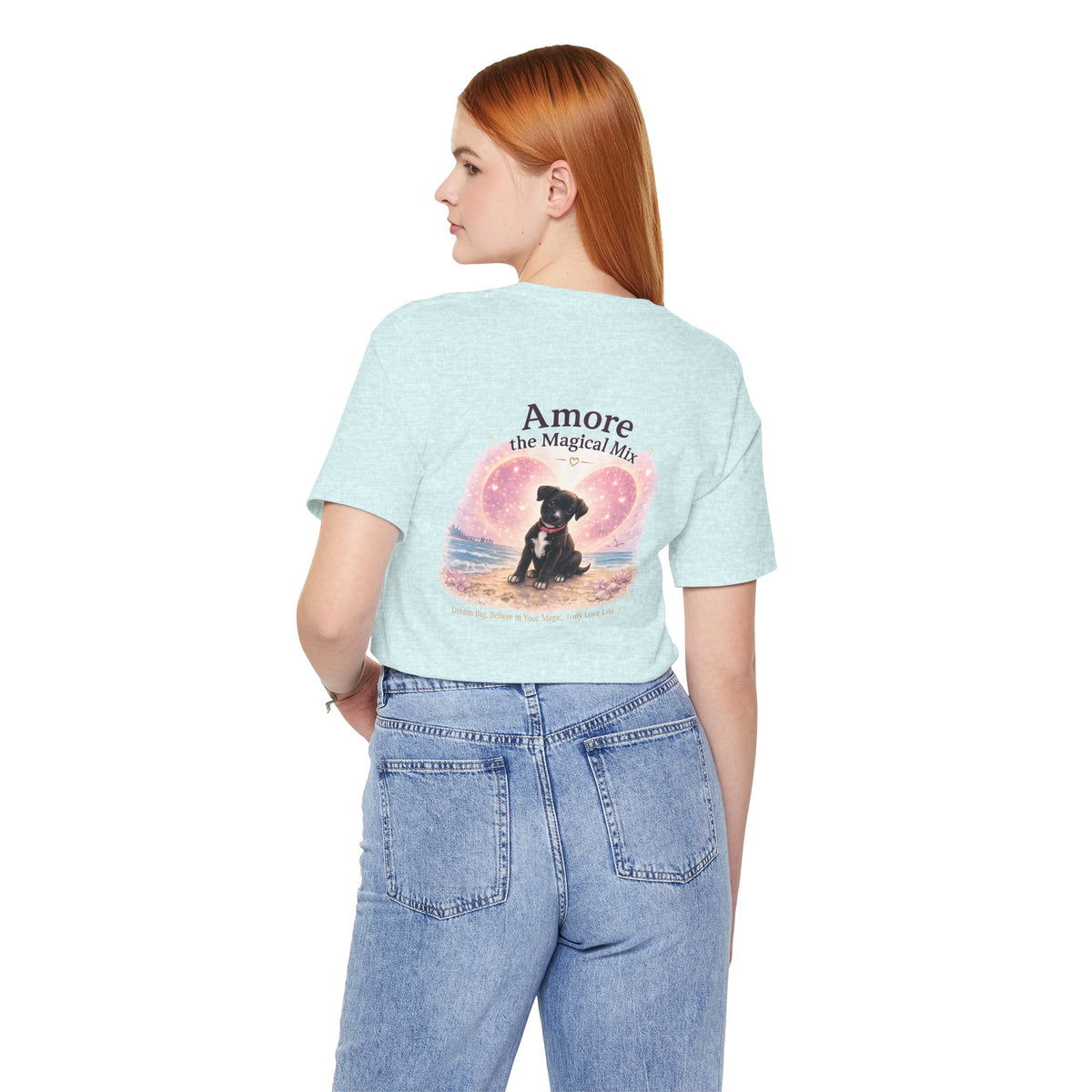 Adult T-Shirt Amore the Magical Mix Signature & Character Logos