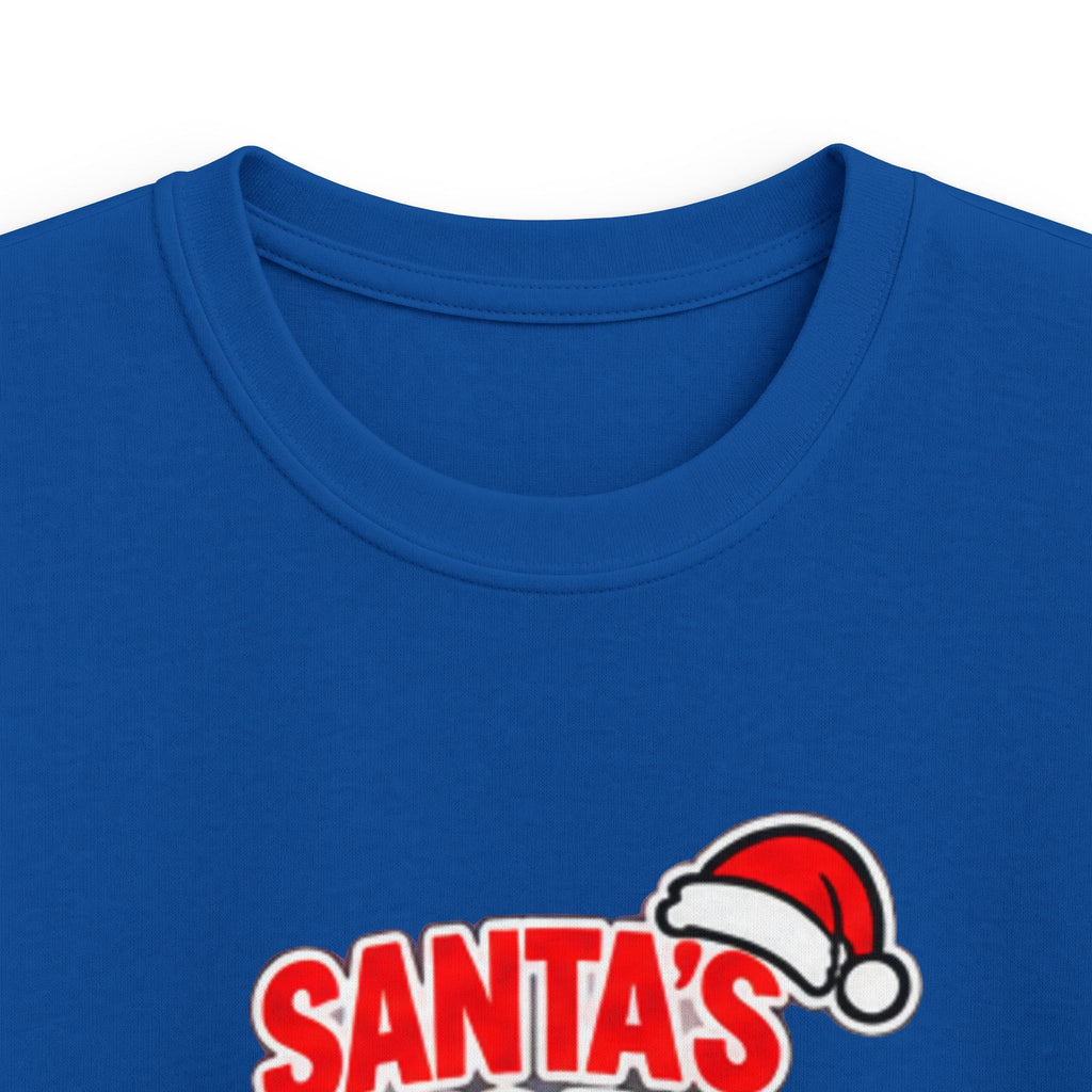 Kids Tee — "Santa's Favorite (ish)" Christmas Shirt