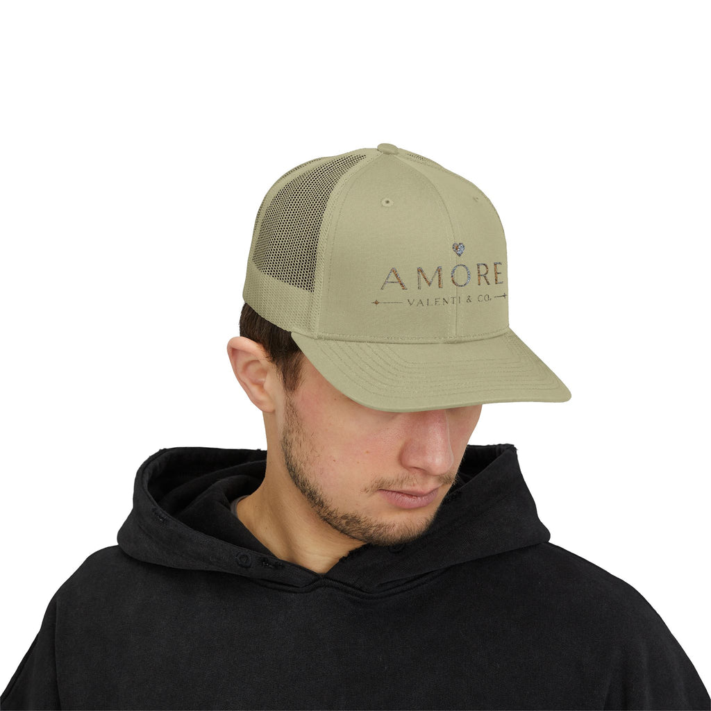 Amore Valenti & Co. Stylish Trucker Cap - Unisex