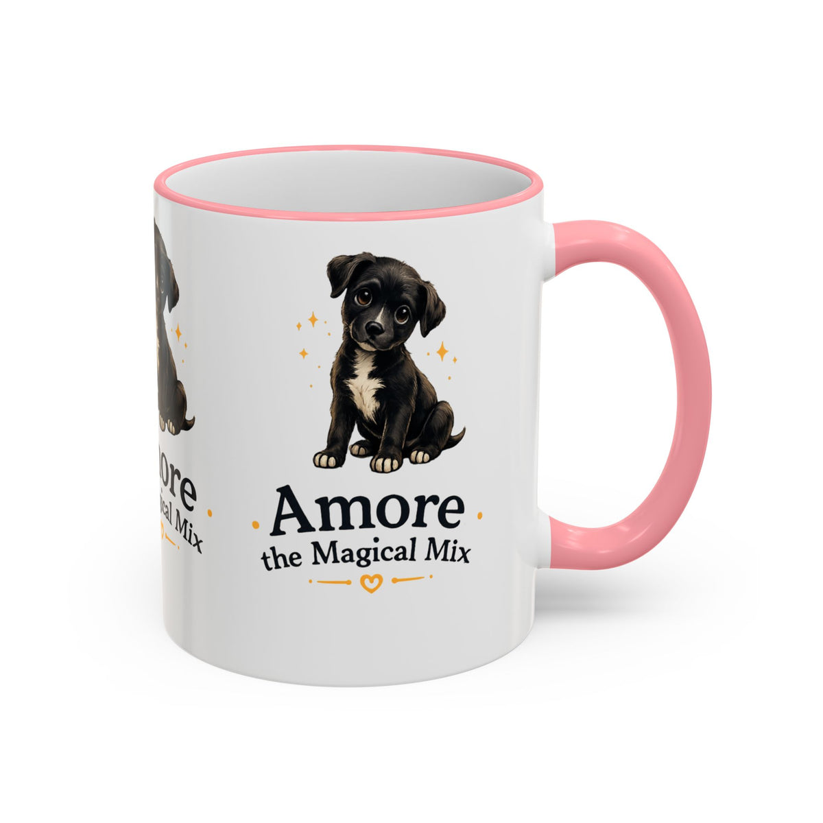 Character Mug Amore the Magical Mix Accent Rim & Handle 11oz 15oz