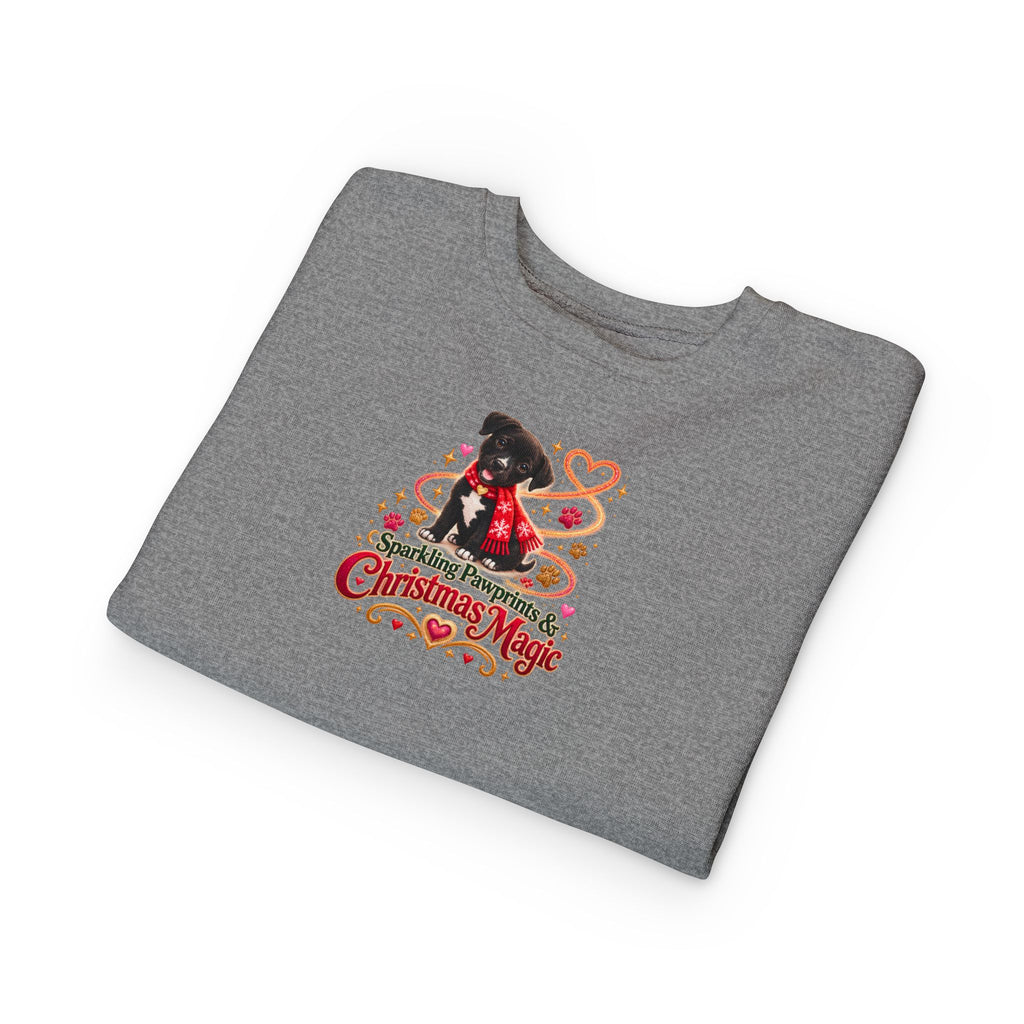 Toddler Christmas Magic Sparkling Pumpkin Sweatshirt