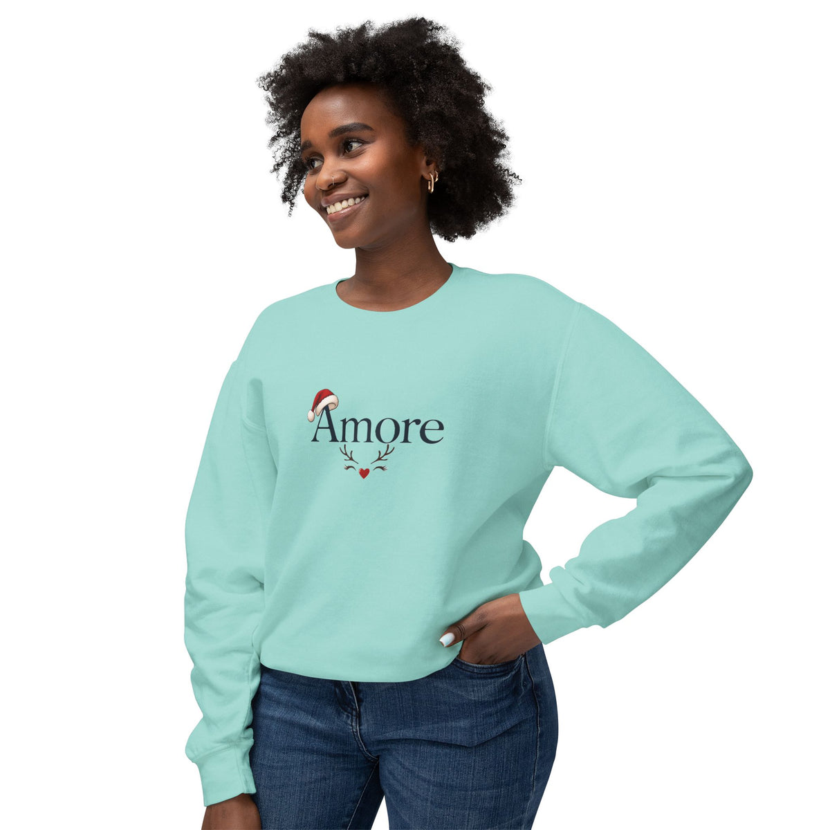 Amore Christmas Crewneck Sweatshirt