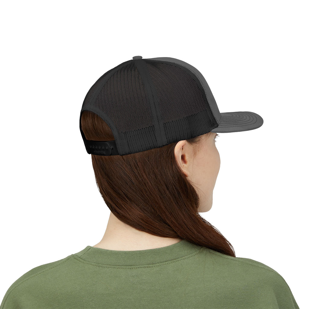 Adult Amore Venice Beach Graphic Trucker Cap | Embroidered Snapback
