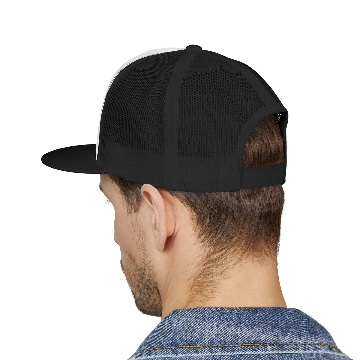 Amore Heart Trucker Hat – Vintage Script Snapback Cap