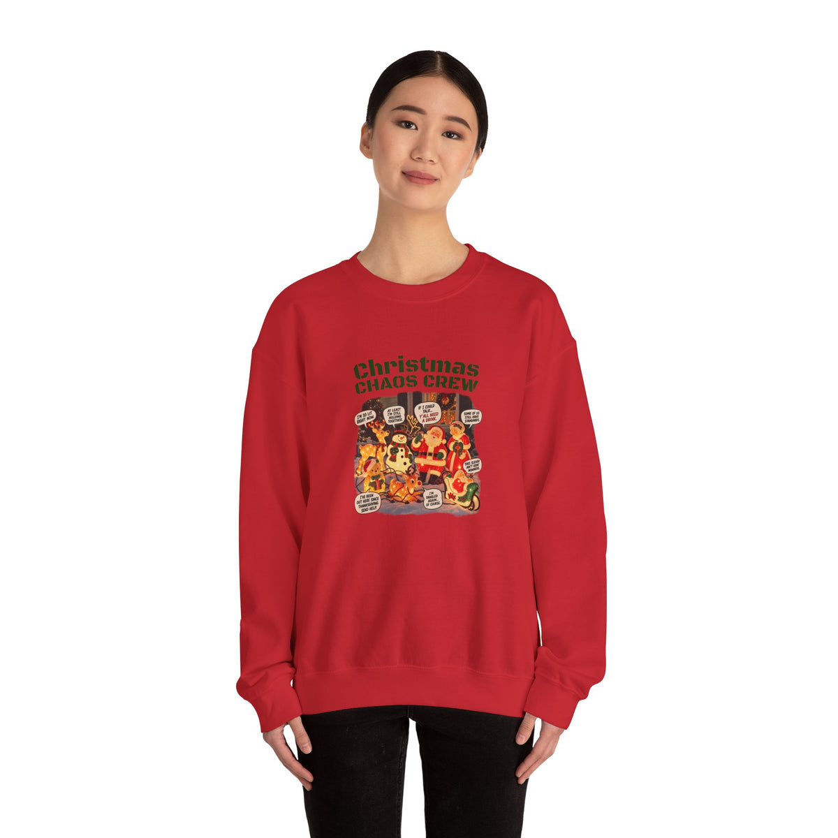 Christmas Chaos Crew Sweatshirt