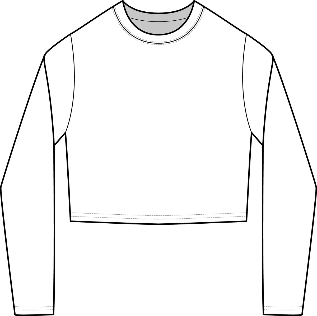 Magic Always in Season Women's Crop Long-Sleeve Tee