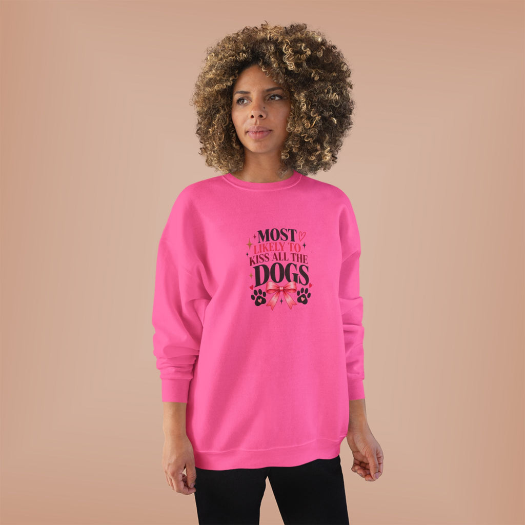 Most Likely to Kiss All the Dogs Sweatshirt