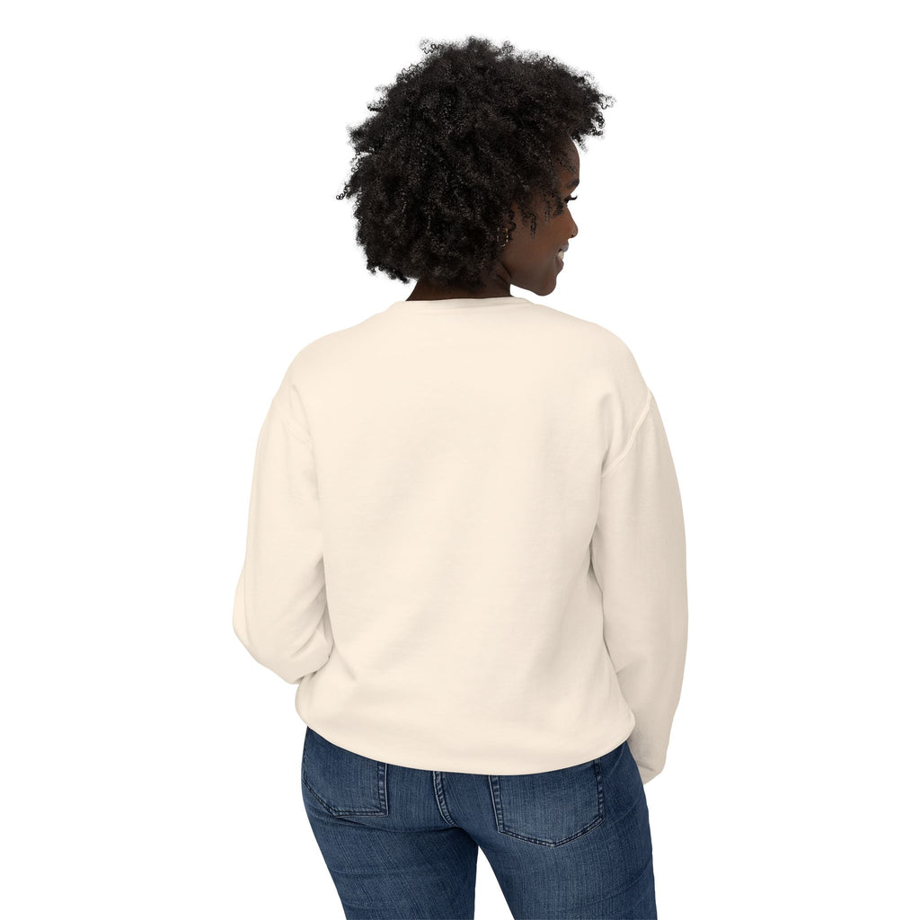 Amore Heart Lightweight Crewneck Sweatshirt Pullover