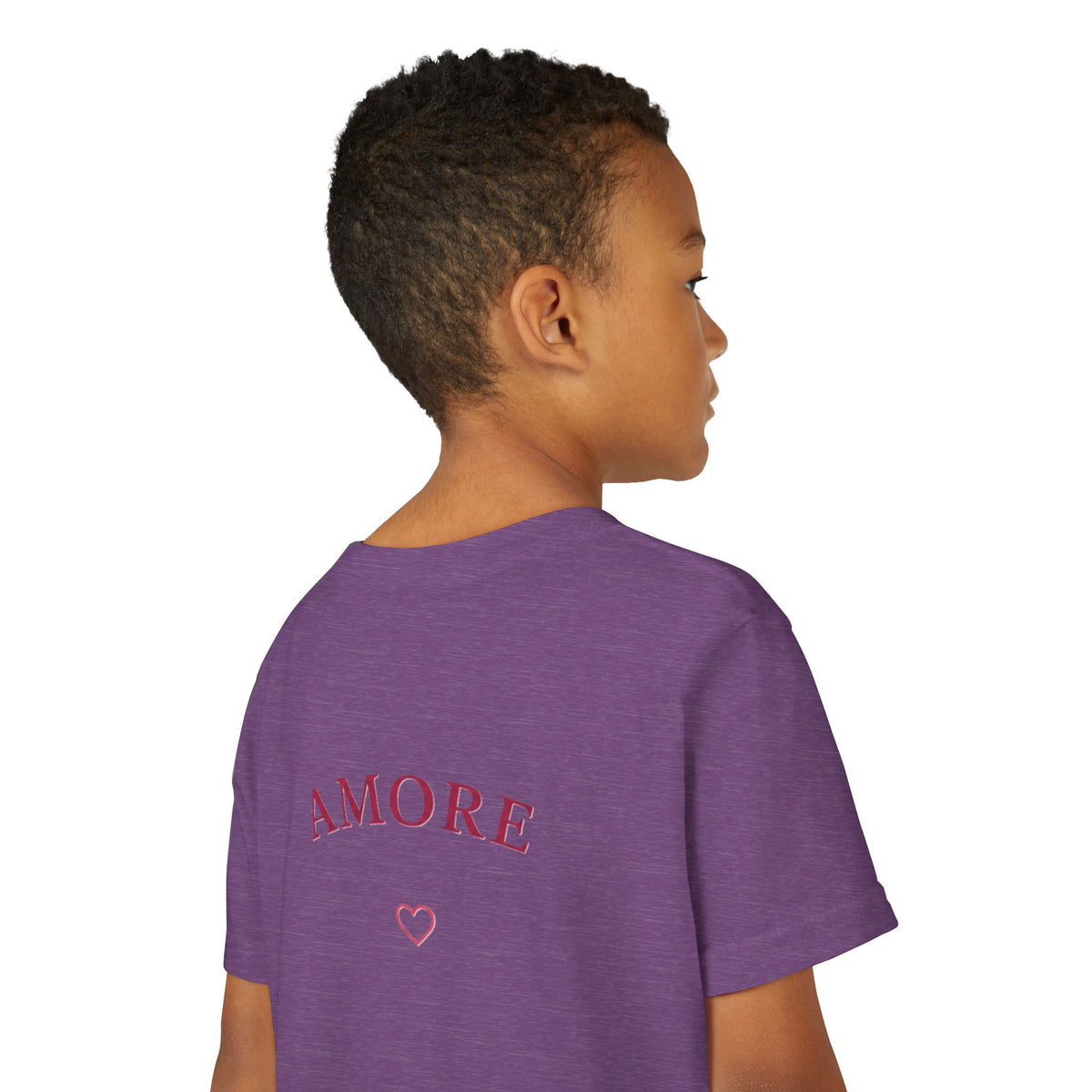 Amore Heart Graphic Youth T-Shirt