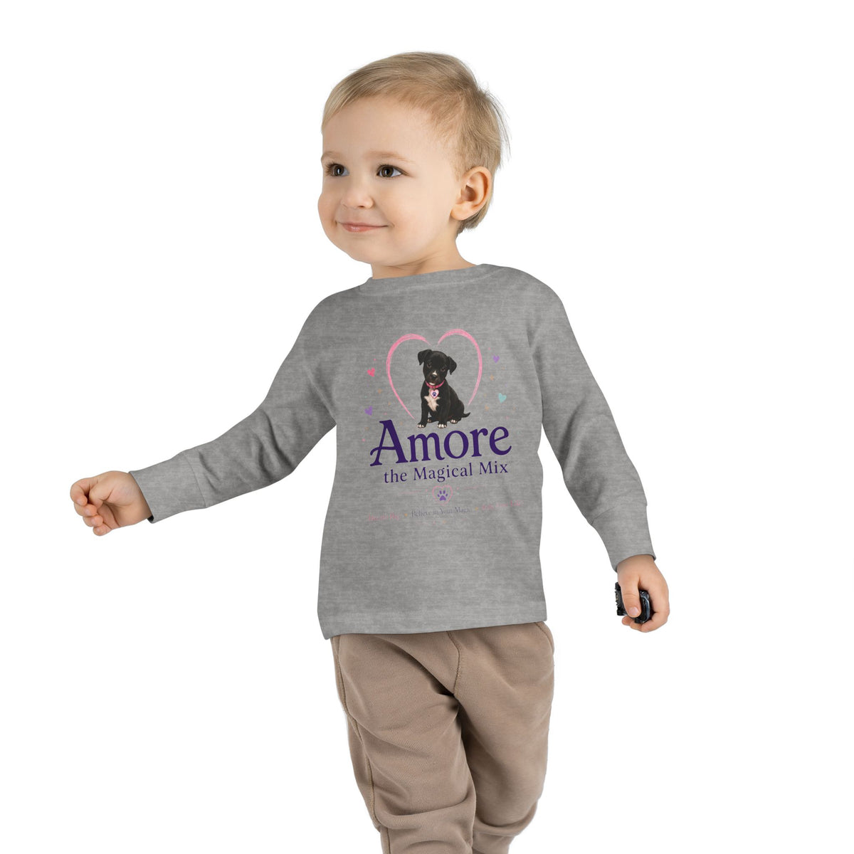 Toddler Amore the Magical Mix Long Sleeve Tee | Believe in Your Magic